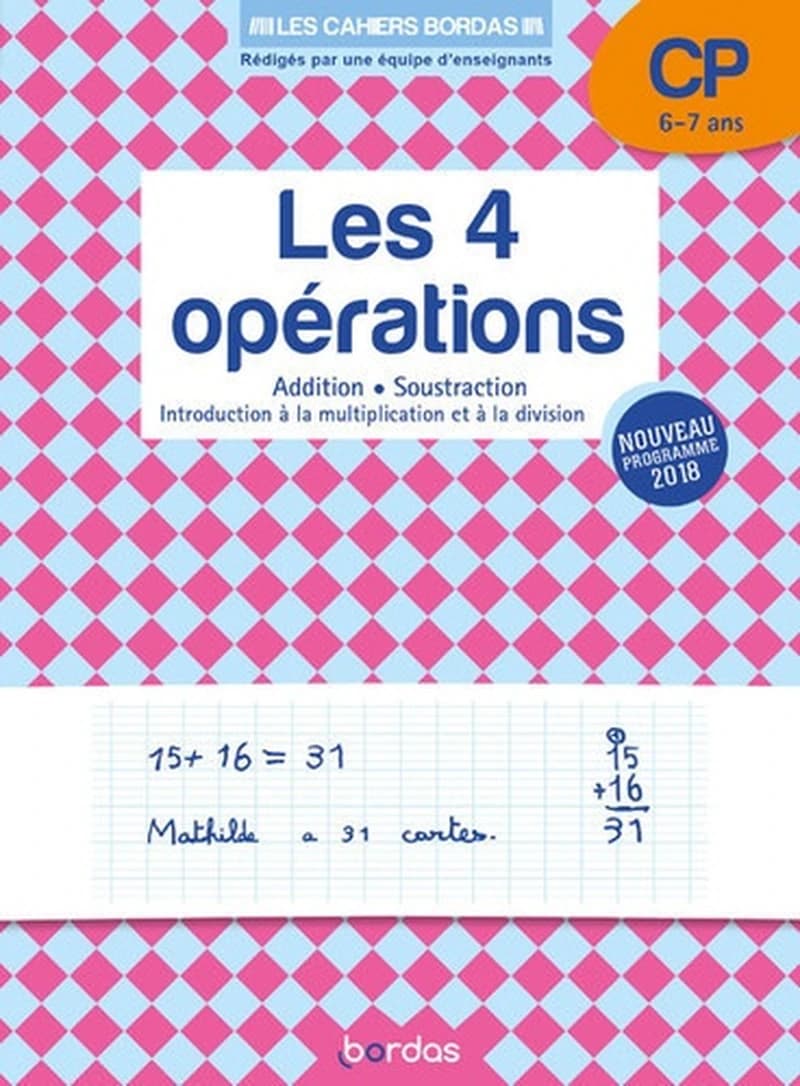 Les 4 opérations ; CP ; 6