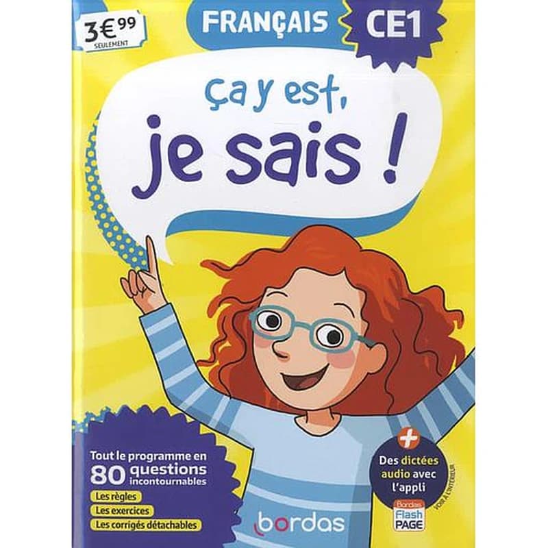 CA Y EST, JE SAIS ! FRANCAIS CE1