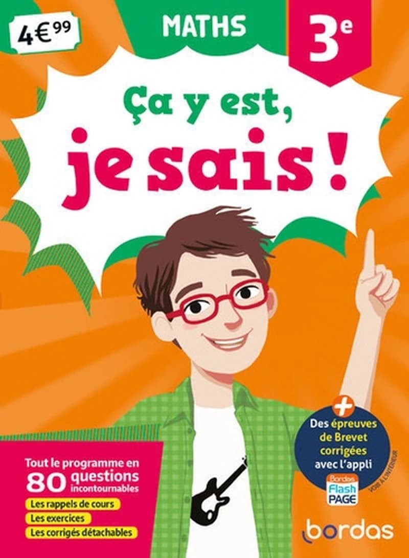 CA Y EST, JE SAIS ! MATHS 3E