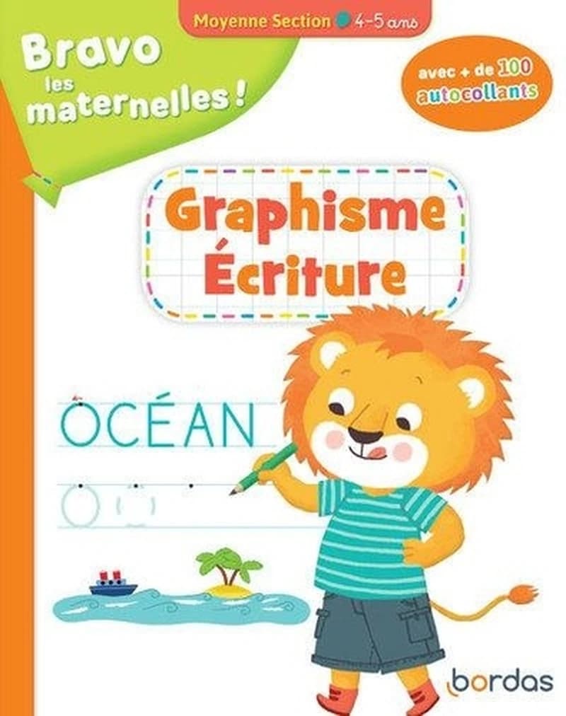 Bravo les maternelles ! : graphisme écriture : MS : 4