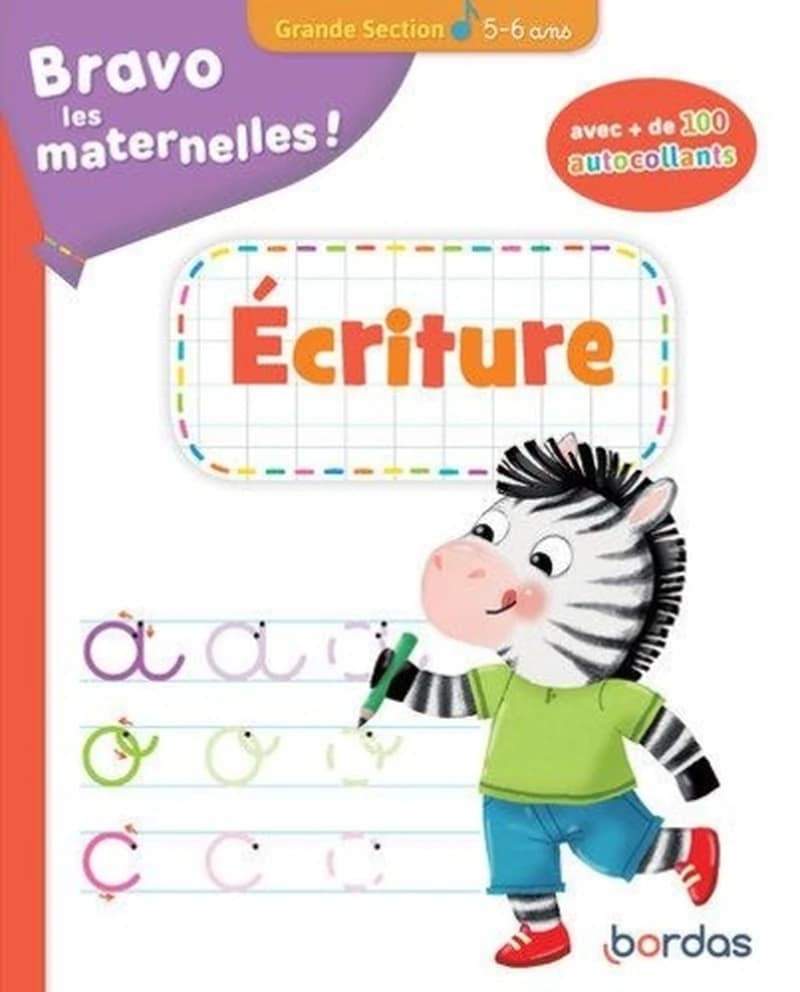 Bravo les maternelles ! : écriture ; grande section ; 5