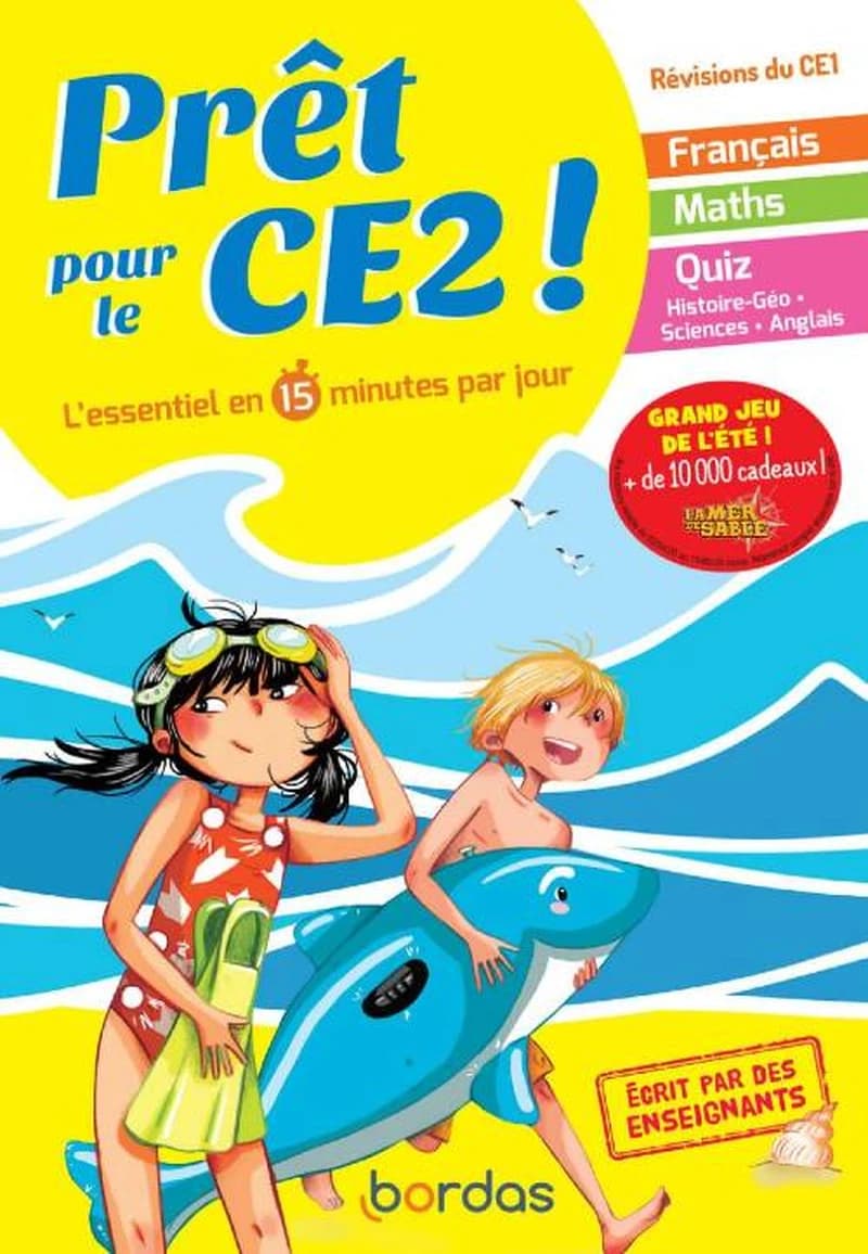 Prêt pour le CE2 ! - L'essentiel en 15 minutes par jour
