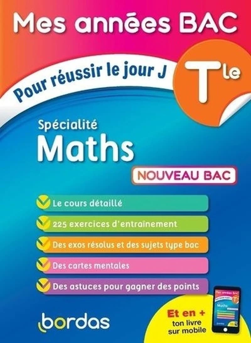 Mes années bac : spécialité maths ; terminale (édition 2020)