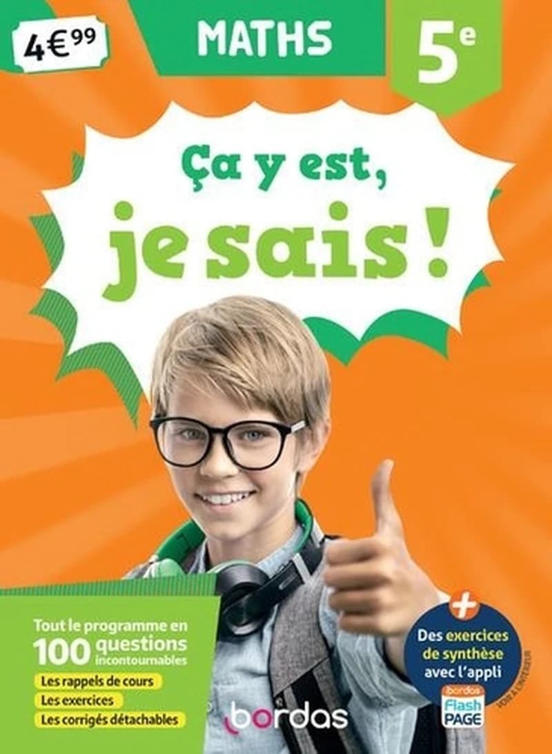 CA Y EST, JE SAIS ! MATHS 5E