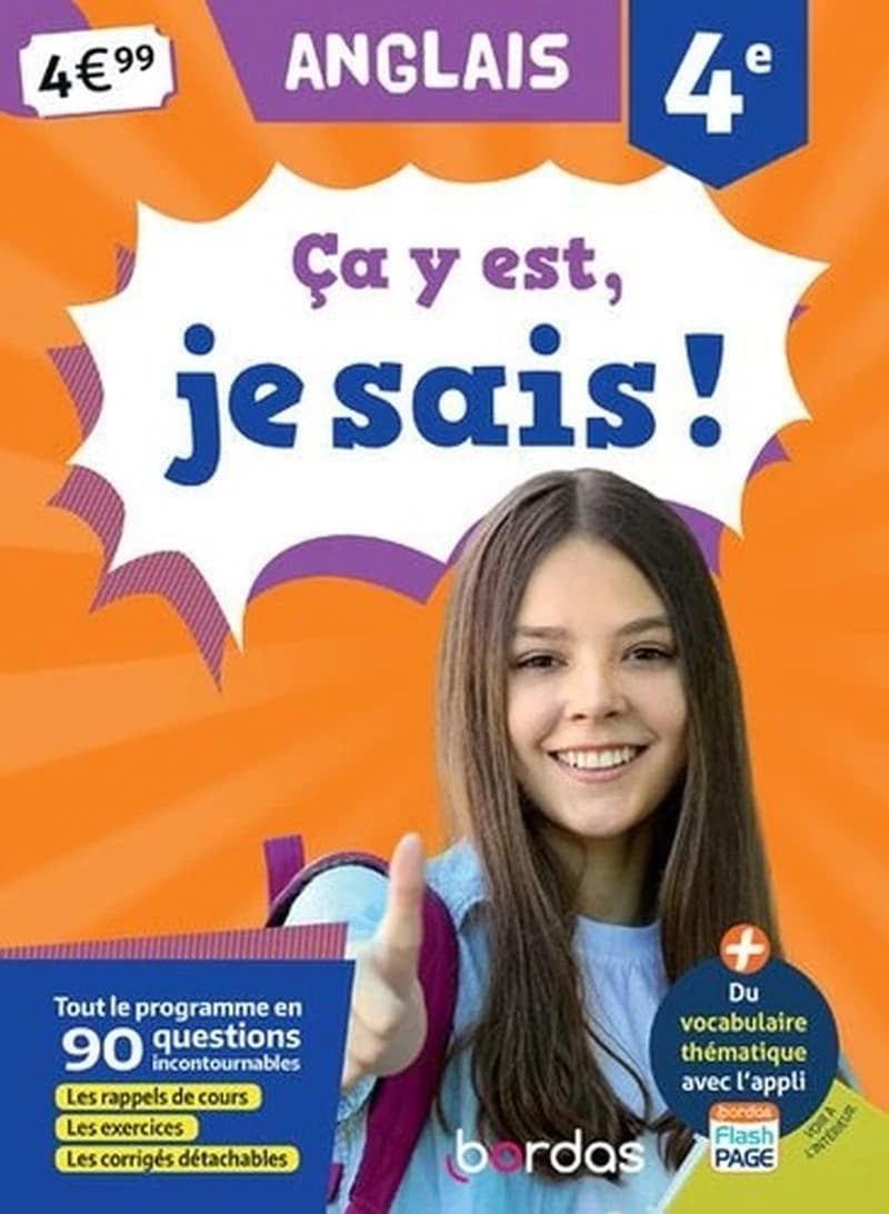 CA Y EST, JE SAIS ! ANGLAIS 4E
