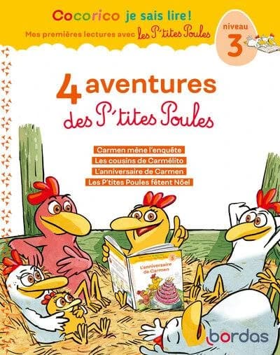 4 aventures des P'tites Poules