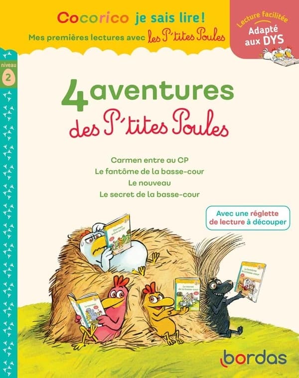 4 aventures des P'tites Poules