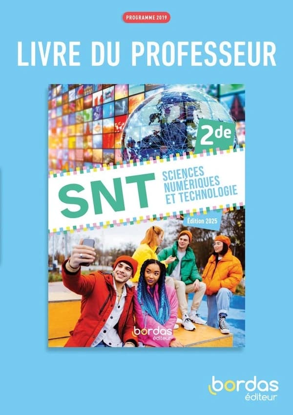 SNT ; 2de ; Livre du professeur (édition 2025)