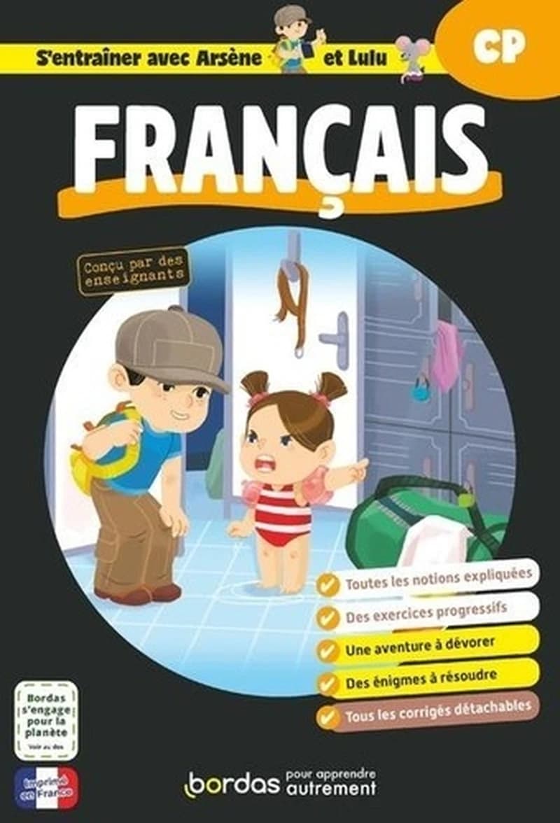 S'entraîner avec Arsène et Lulu : français ; CP