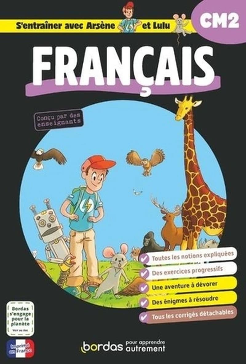 S'entraîner avec Arsène et Lulu : français ; CM2