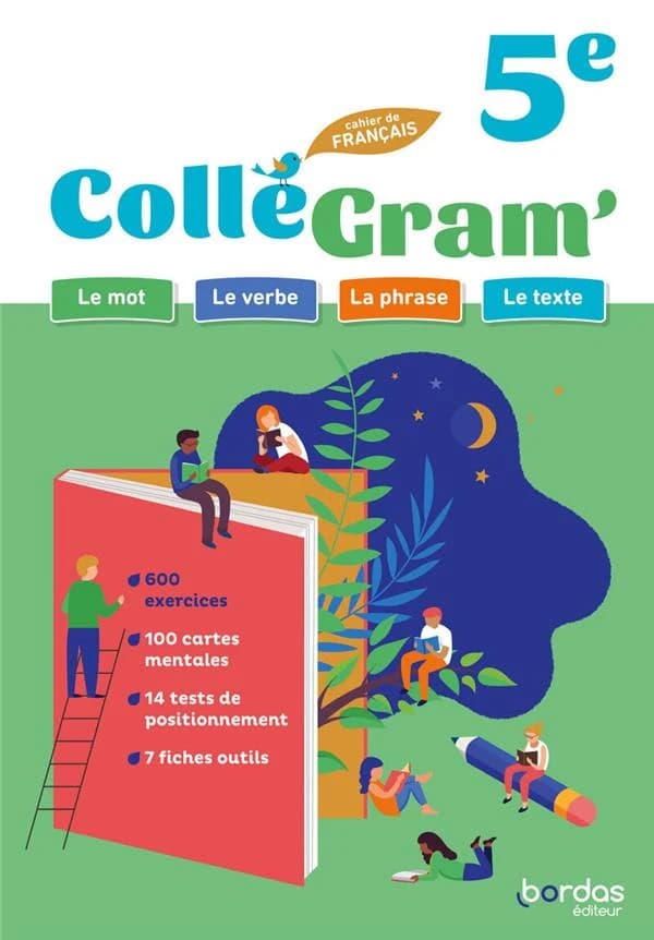 ColléGram' : Français ; 5e ; Cahier de l'élève (édition 2024)