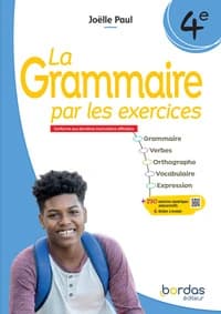 La grammaire par les exercices : 4e ; Cahier de l'élève (édition 2025)