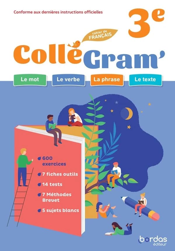 ColléGram' : Français ; 3e ; Cahier de l'élève (édition 2025)