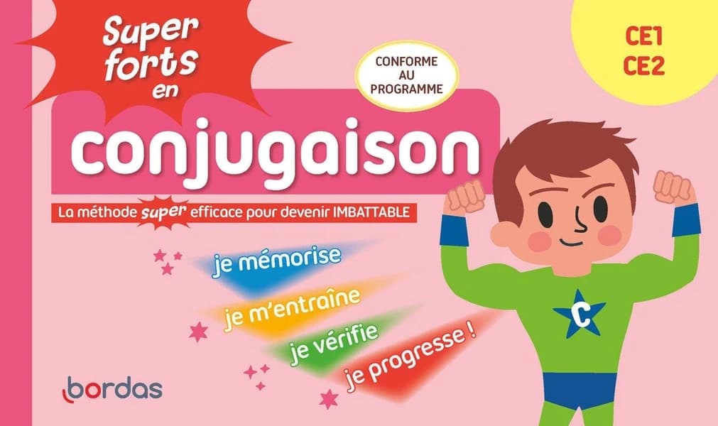 Super forts en conjugaison ; CE1-CE2 (édition 2025)