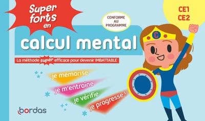 Super forts en calcul mental ; CE1-CE2 (édition 2025)