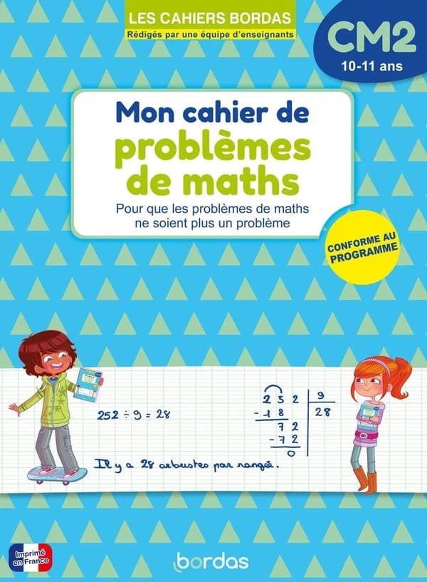 Mon cahier de problèmes de maths ; CM2