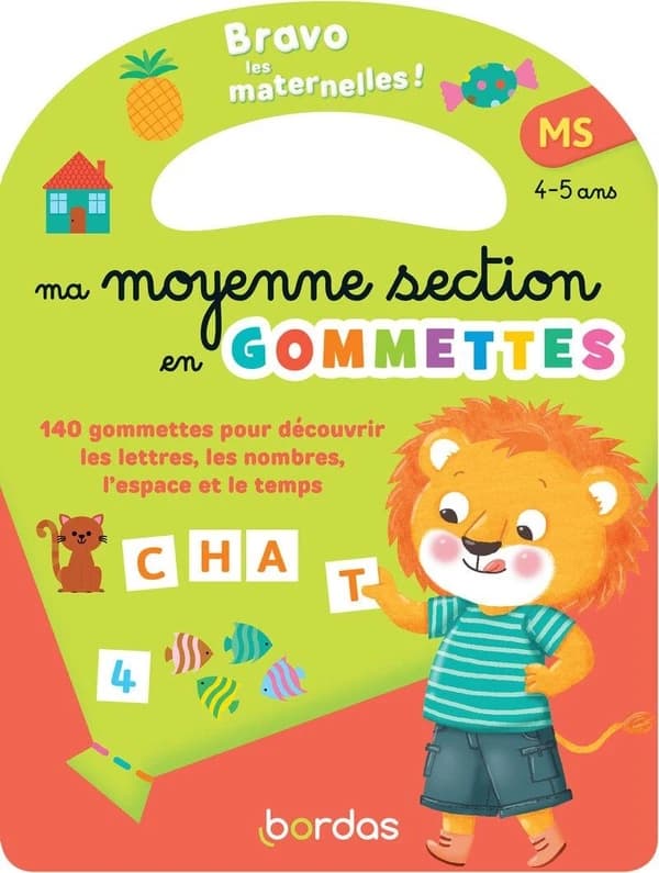 Bravo les maternelles ! : Ma moyenne section en gommettes