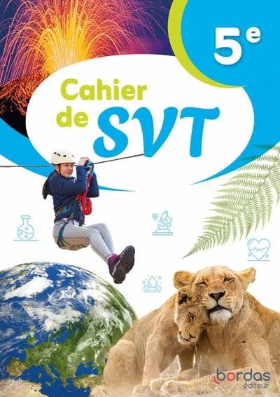 Mon cahier de SVT ; 5e ; Cahier de l'élève (édition 2026)