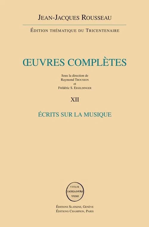 Écrits sur la musique