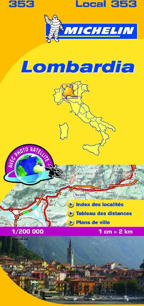 Lombardia (Éd. 8) [réalisé et publié par] Michelin, cartes et plans