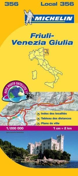 Friuli-Venezia Giulia (Éd. 7) réalisé et publié par Michelin