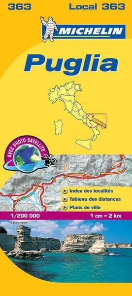 Puglia (Éd. 8) Michelin, cartes et guides