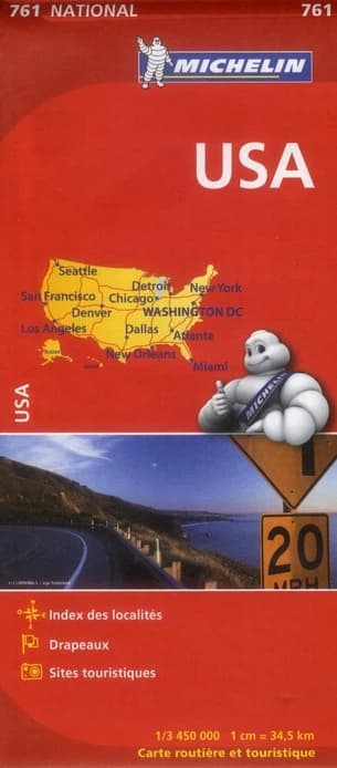 United States of America (Éd. 14) [réalisé et publié par] Michelin Cartes et Plans