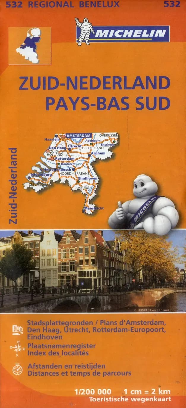 Zuid-Nederland (Éd. 13) [réalisé et publié par] Michelin, cartes et plans : Pays-Bas sud