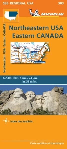 Northeastern USA - Eastern Canada (Éd. 12) [réalisé et publié par] Michelin, cartes et plans
