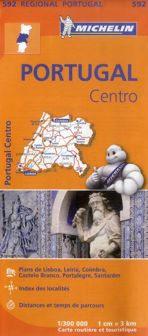Portugal : centro (Ed. 9) [réalisé et publié par] Michelin, cartes et plans