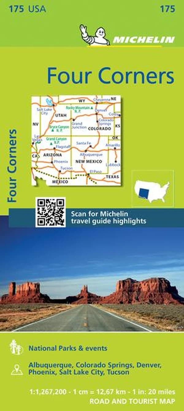 Carte zoom four corners