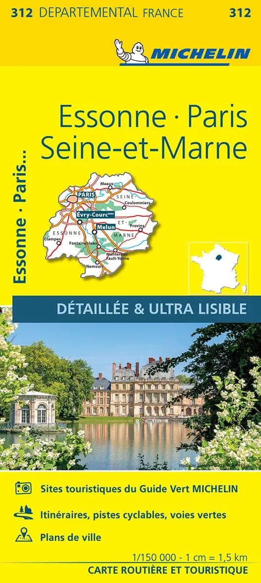 Essonne, Paris, Seine-et-Marne (Éd. 14) [réalisé et publié par] Michelin, cartes et plans