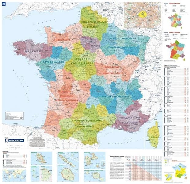 France administrative (Éd. 10) [réalisé et publié par] Michelin, cartes et plans