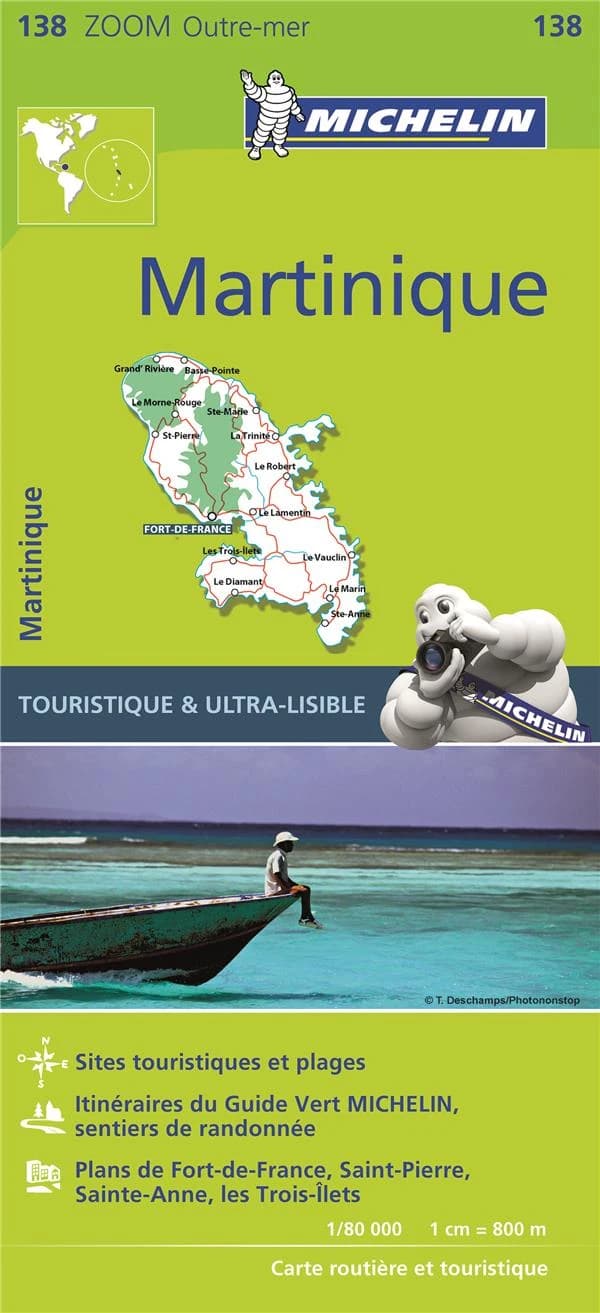 Martinique (Éd. 2) [réalisé et publié par] Michelin, cartes et plans