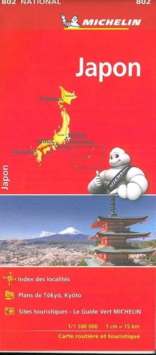 Japon (Édition 1) [réalisé et publié par] Michelin, cartes et plans