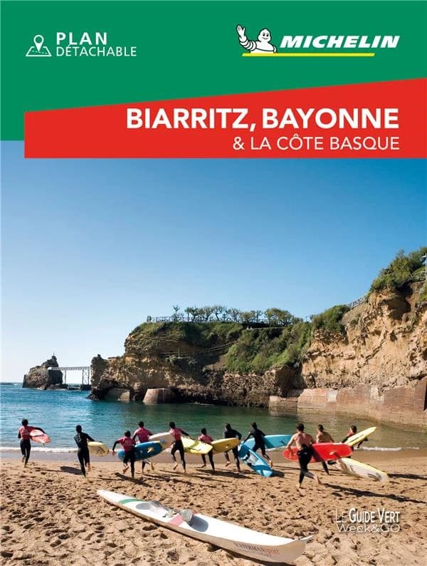 Biarritz, Bayonne & la côte Basque (Parution 2021) Michelin