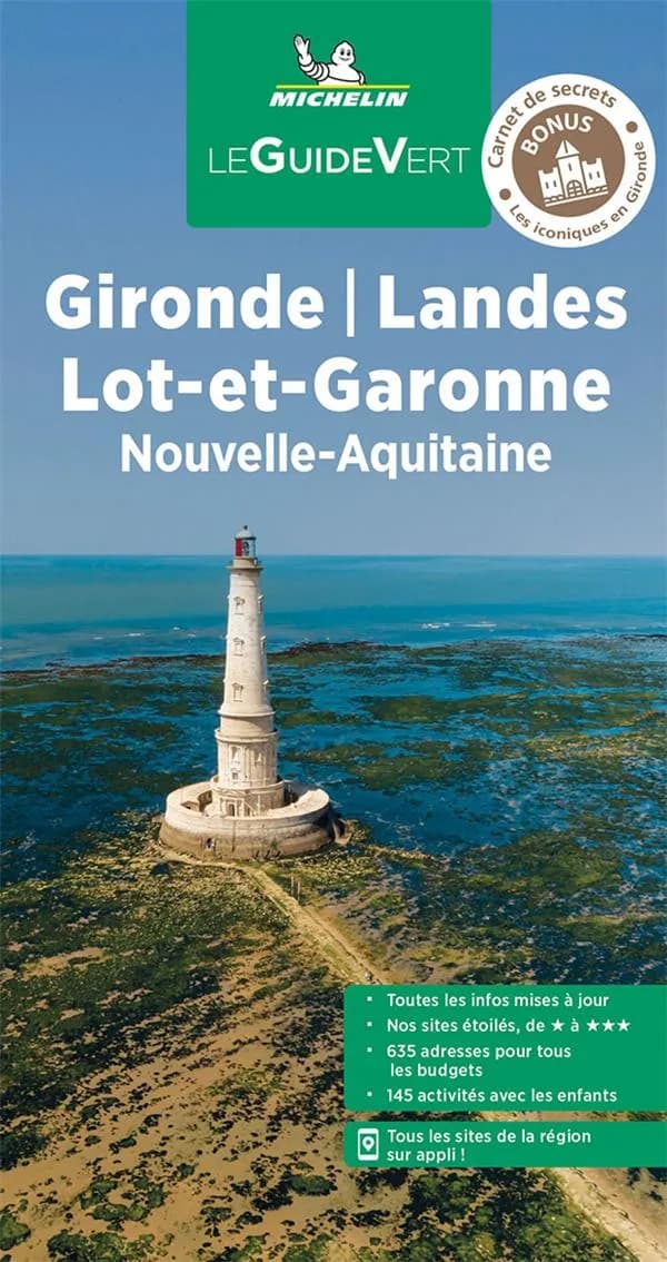 Gironde, Landes, Lot-et-Garonne : Nouvelle-Aquitaine (Parution 2022) Michelin