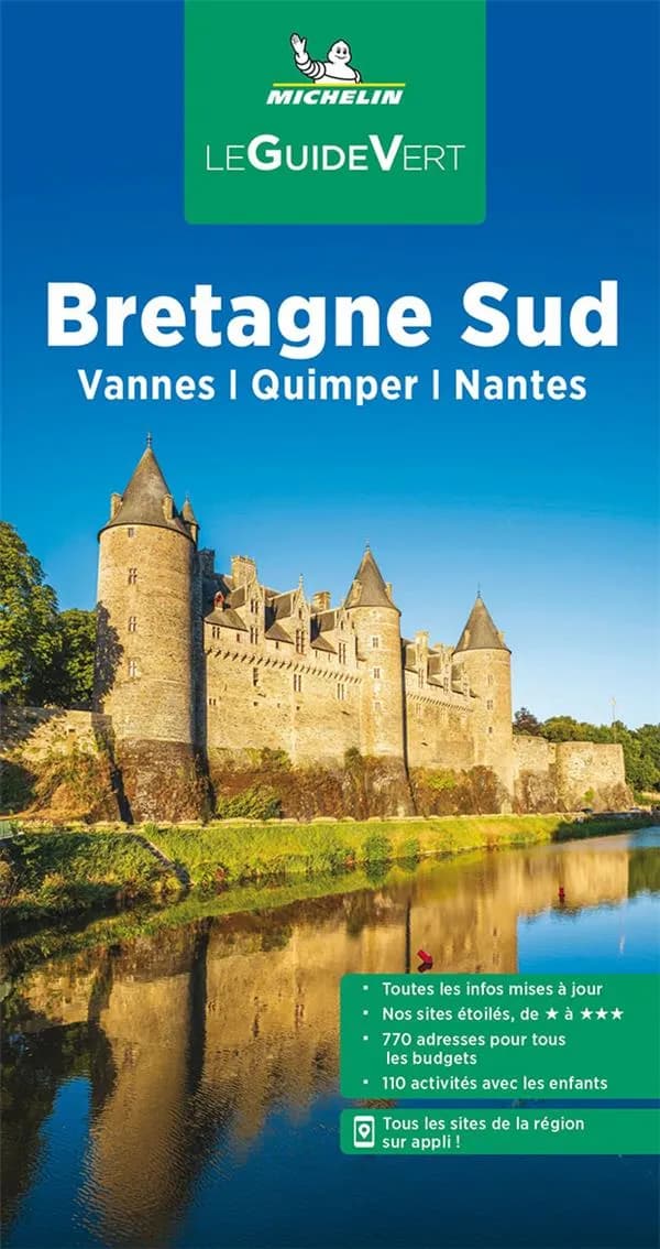 Bretagne sud : Vannes, Quimper, Nantes (Parution 2022) Michelin