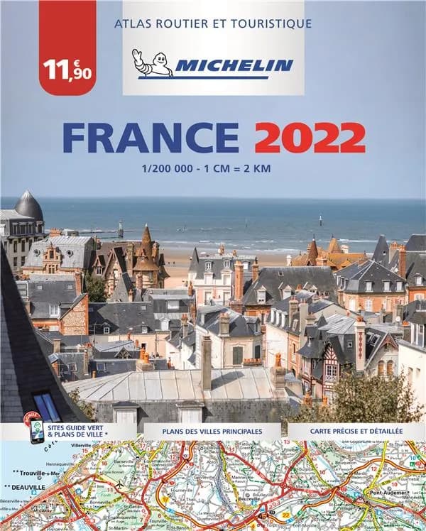 France : atlas routier et touristique (Édition 2022) [réalisé et publié par] Michelin, cartes et plans