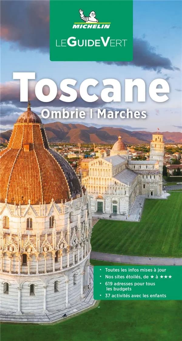 Toscane, Ombrie, Marches (Parution 2022) Michelin