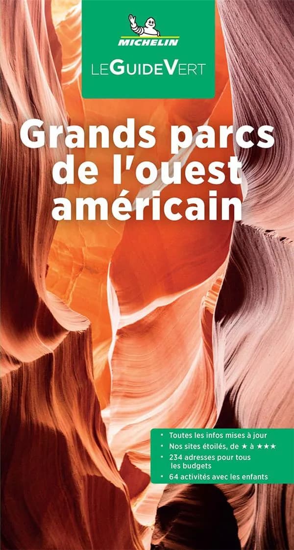 Grands parcs de l'Ouest américain (Parution 2022) Michelin