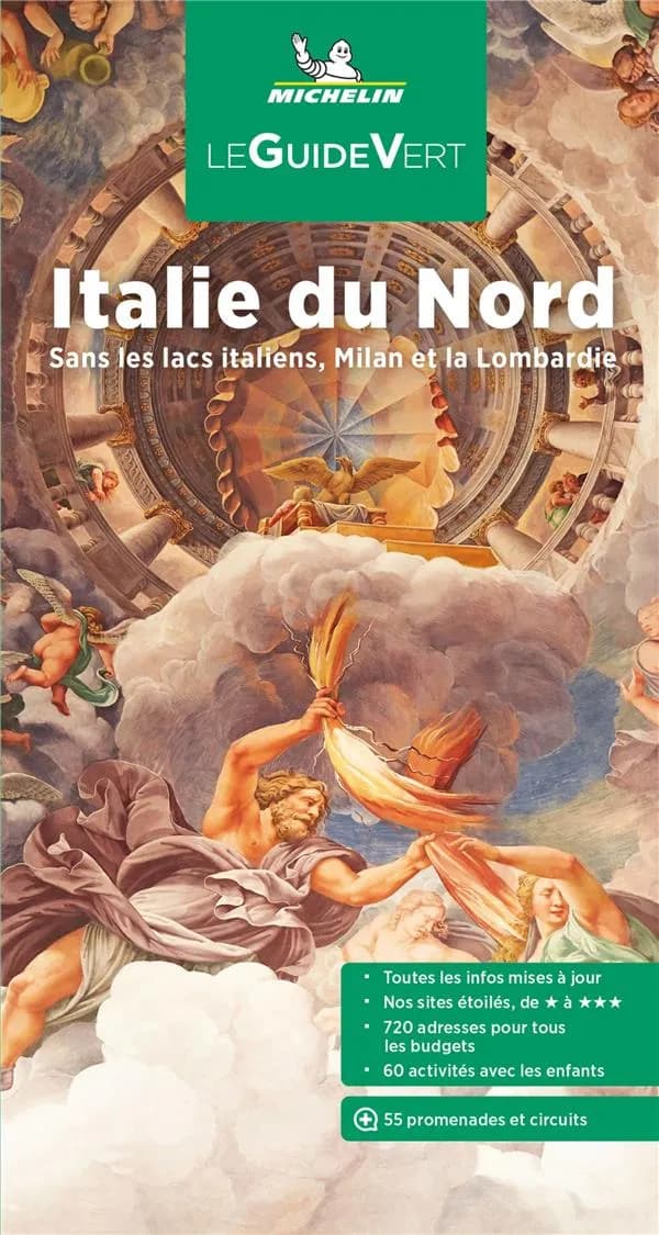 Italie du Nord : sans les lacs italiens, Milan et la Lombardie (Parution 2022) Michelin