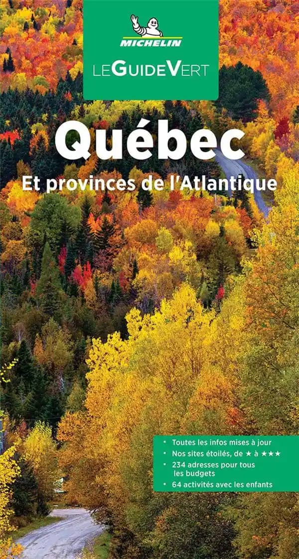 Québec et provinces de l'Atlantique (Parution 2022) Michelin