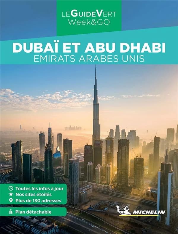 Dubaï & Abu Dhabi : Émirats arabes unis (Parution 2022) Michelin