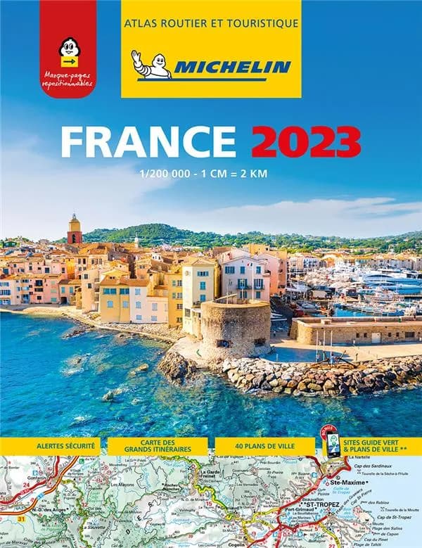 France 2023 : atlas routier et touristique (Édition 2023) [réalisé et publié par] Michelin, cartes et plans