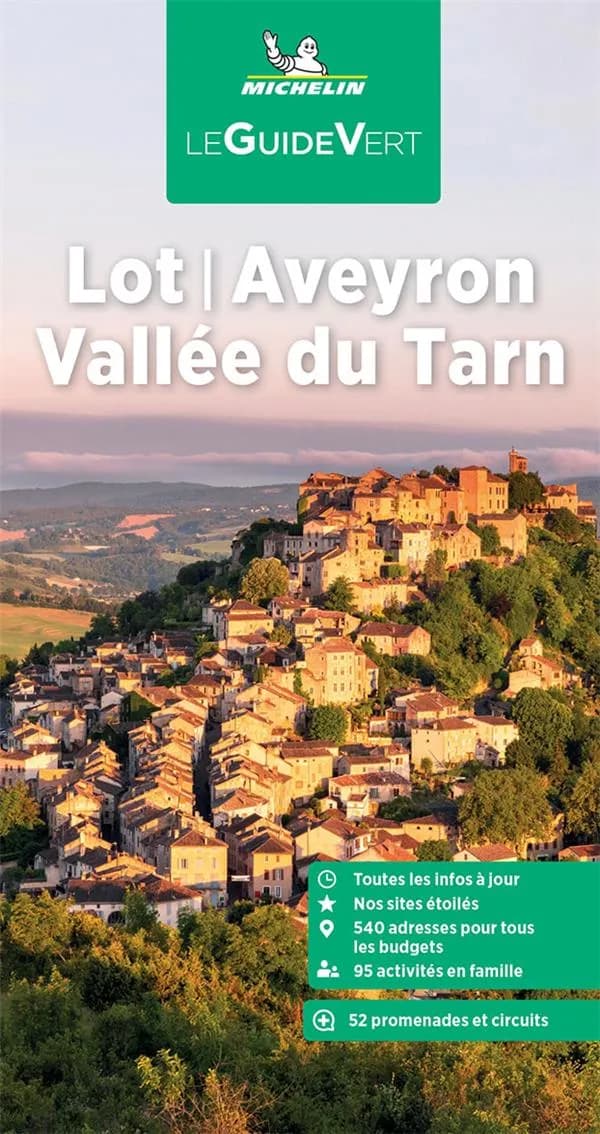 Lot, Aveyron, vallée du Tarn (Parution 2022) Michelin