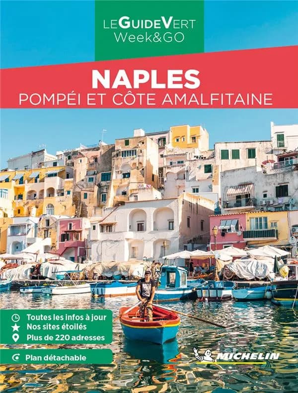 Naples : Pompéi et côte amalfitaine (Parution 2023) Michelin