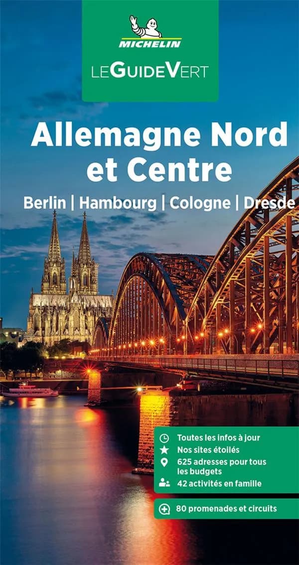Allemagne Nord et Centre : Berlin, Hambourg, Cologne, Dresde (Parution 2023) Michelin