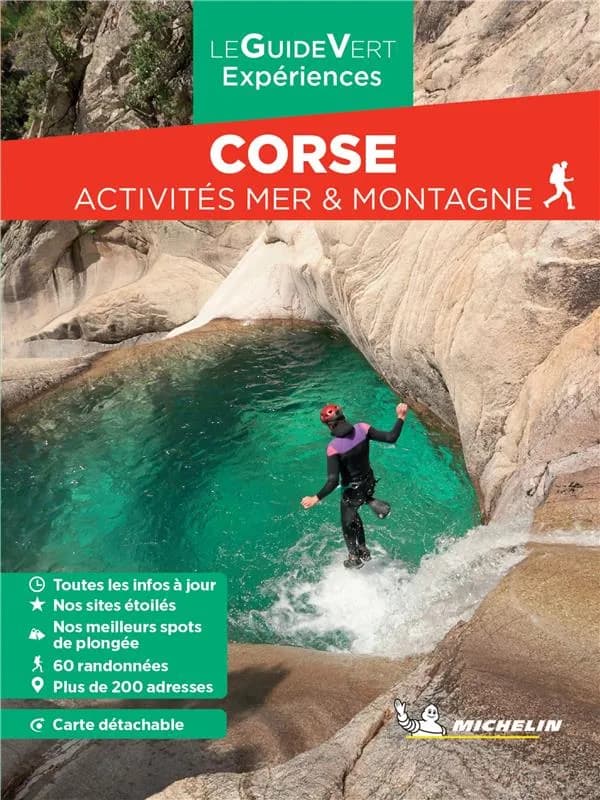 Corse : activités mer & montagne (Parution 2023) Michelin