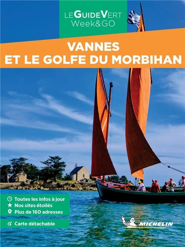 Vannes et le golfe du Morbihan (Parution 2023) Michelin